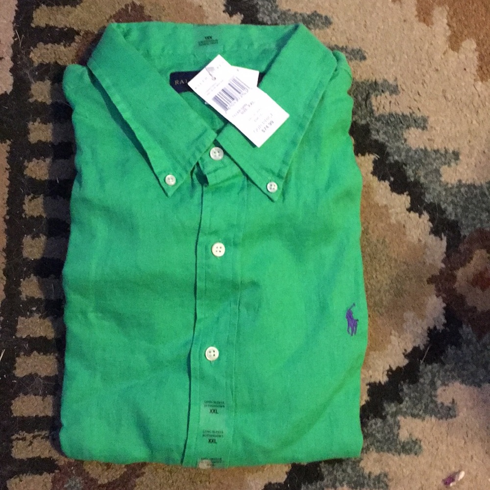 Men’s long sleeve button down